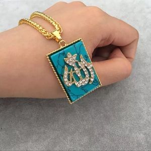 Allah islam muslim pendant  necklace